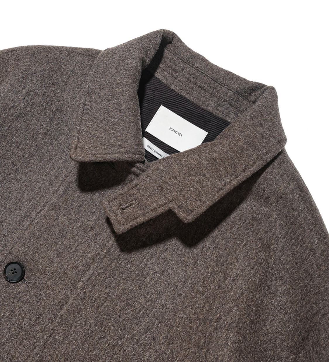 아워셀브스 멜튼 울 코트 모카 상품이미지2