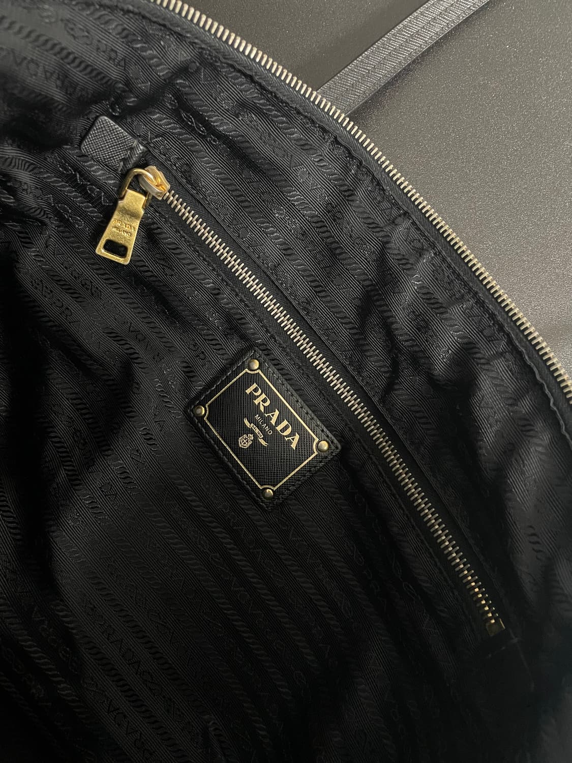 프라다 PRADA 나일론 가죽 쇼퍼 백 상품이미지7