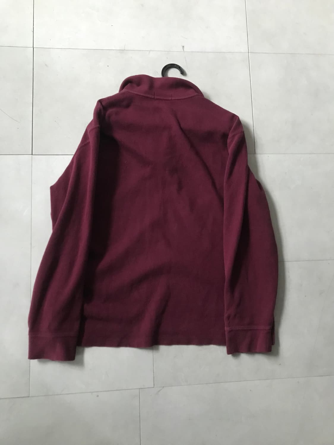 폴로 버건디 반집업 상품이미지10