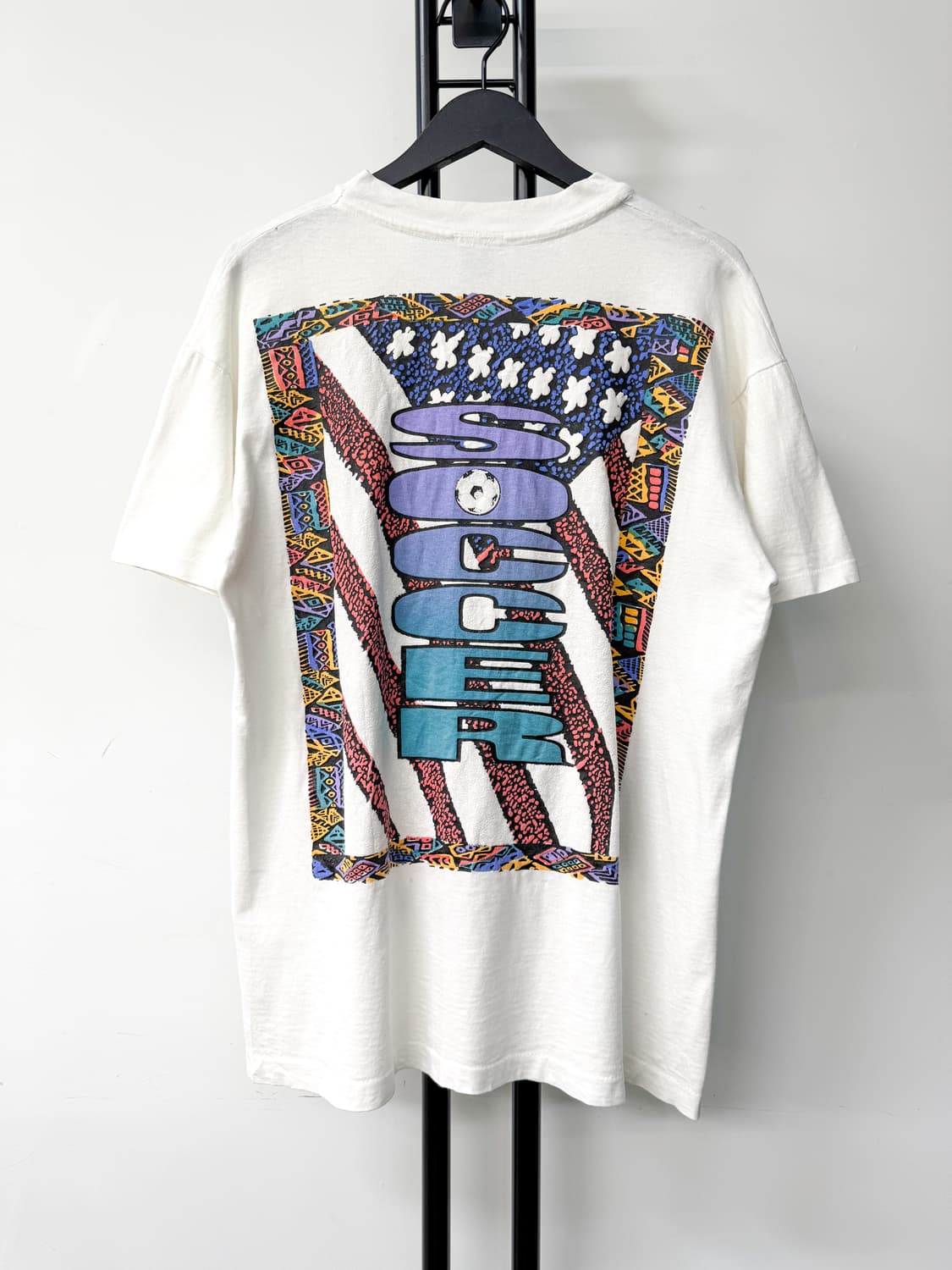 Cyrk 스포츠 90‘s U.S.A 사커 프린티드 티셔츠 상품이미지3