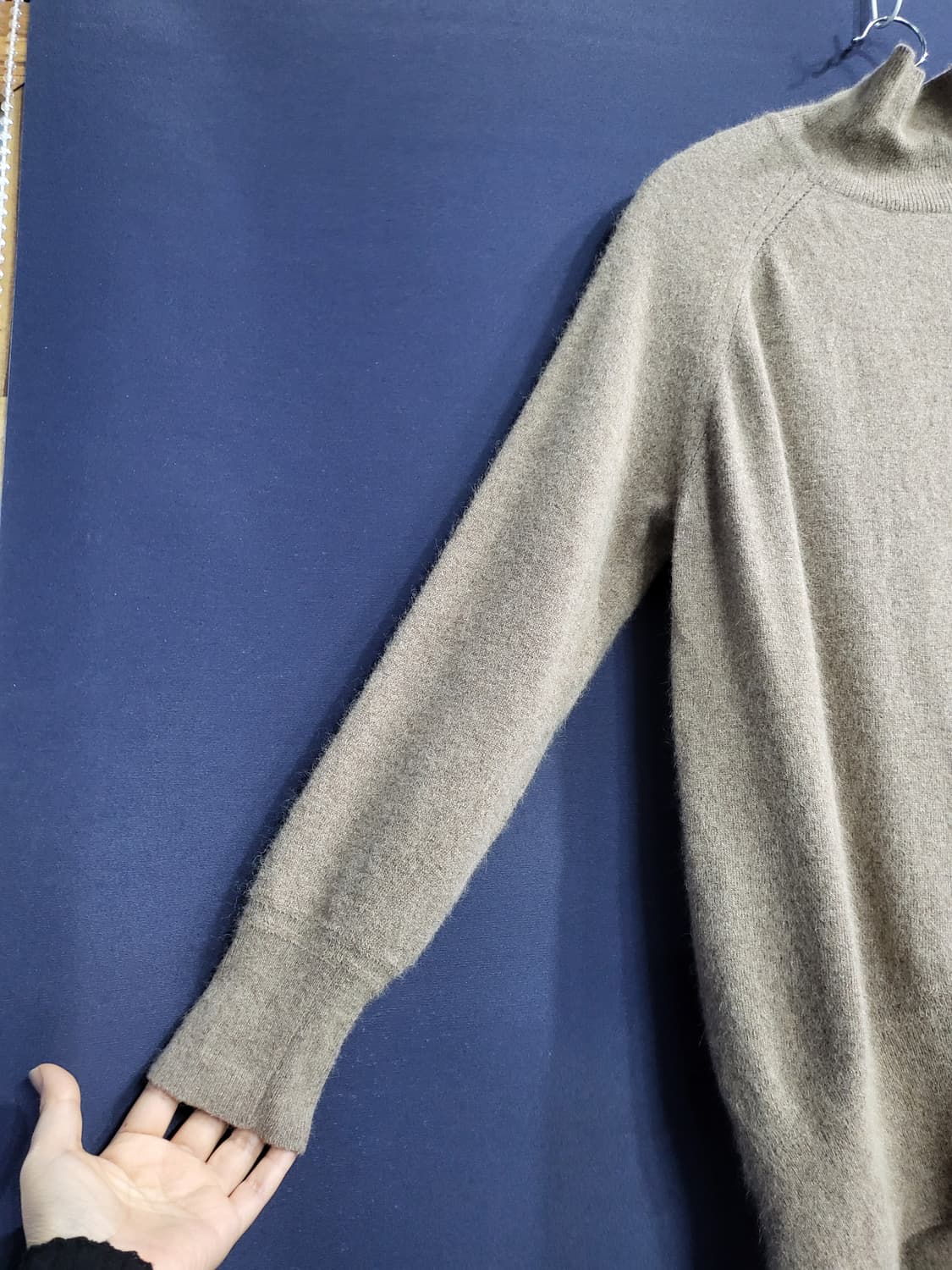 캐시미어.울 반터틀넥 상품이미지3