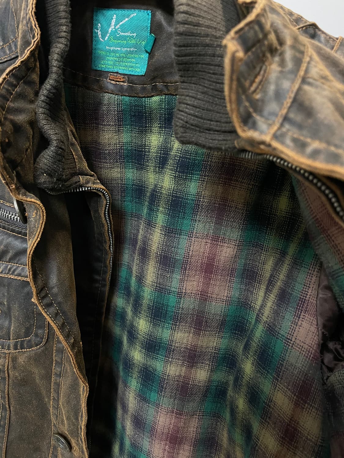 ugiz 더티 오일오싱 레이어드 빈티지 자켓 상품이미지7