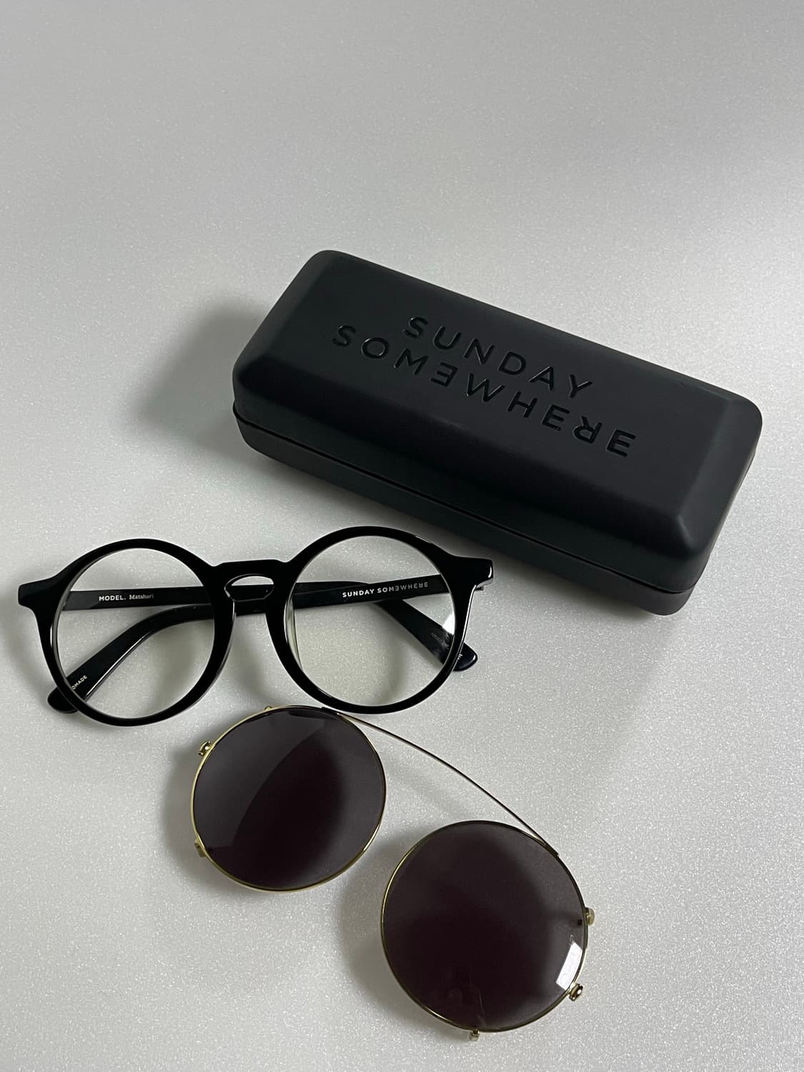 선데이썸웨어 클립온 안경 상품이미지3