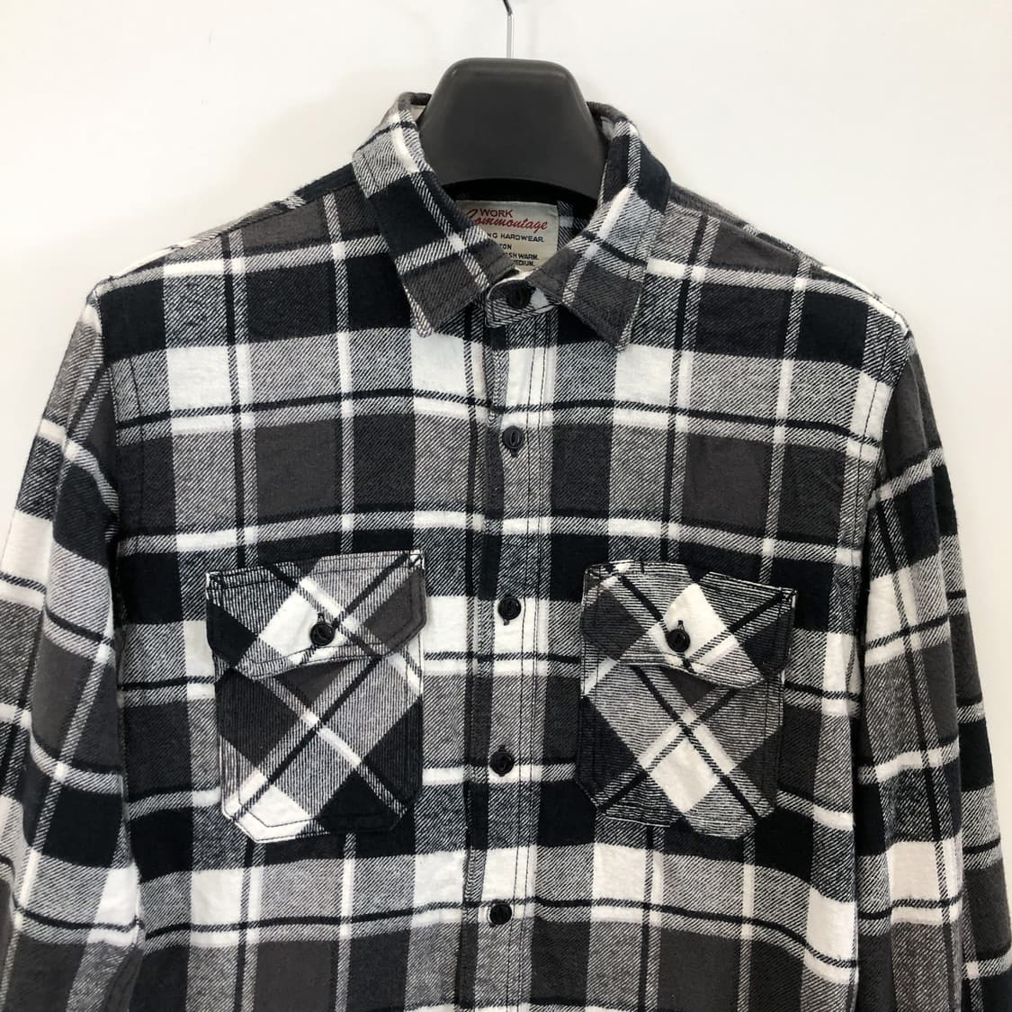 WORK commontage JPN 플란넬 웨스턴셔츠 M 상품이미지2