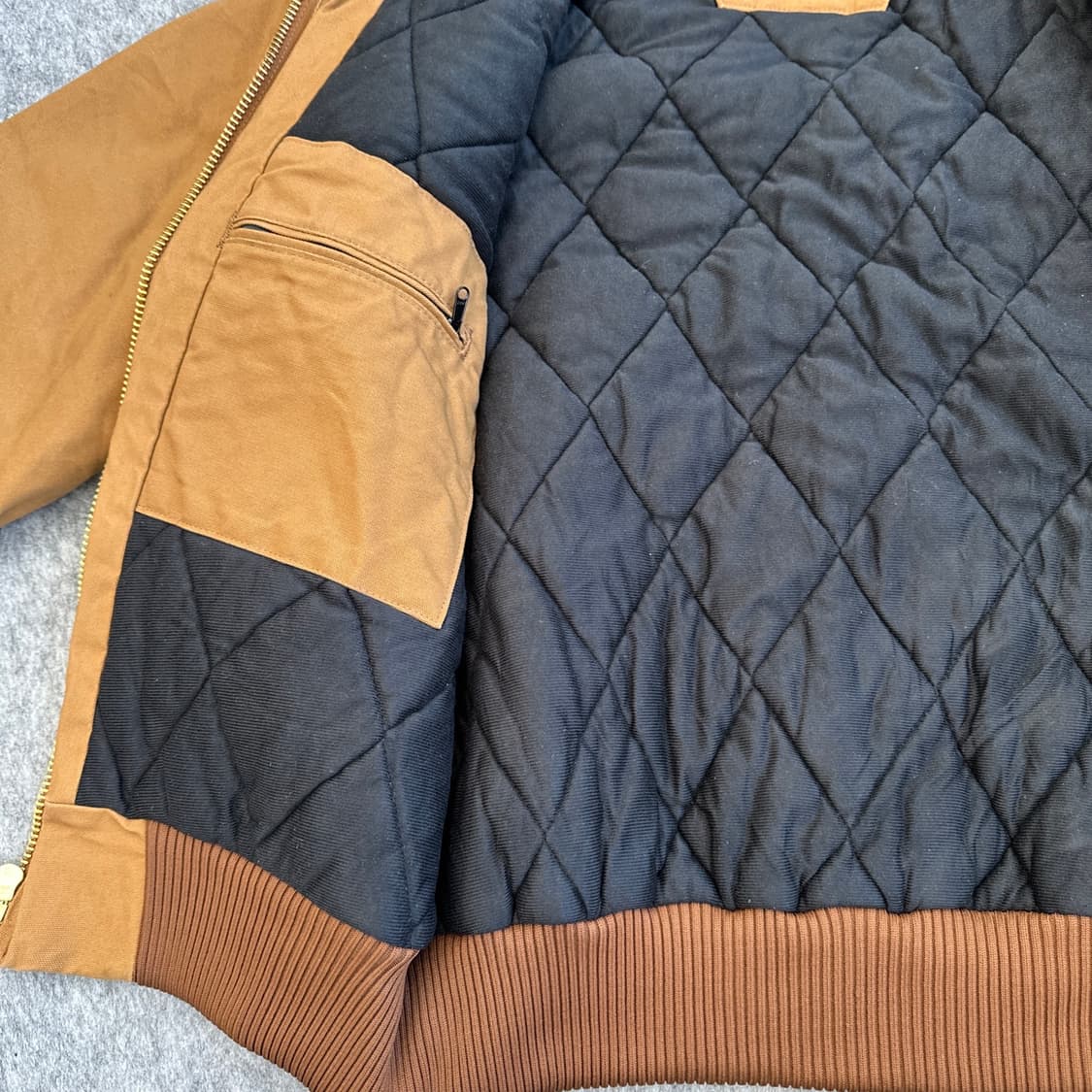 [L] 칼하트 J140 브라운 자켓 상품이미지7