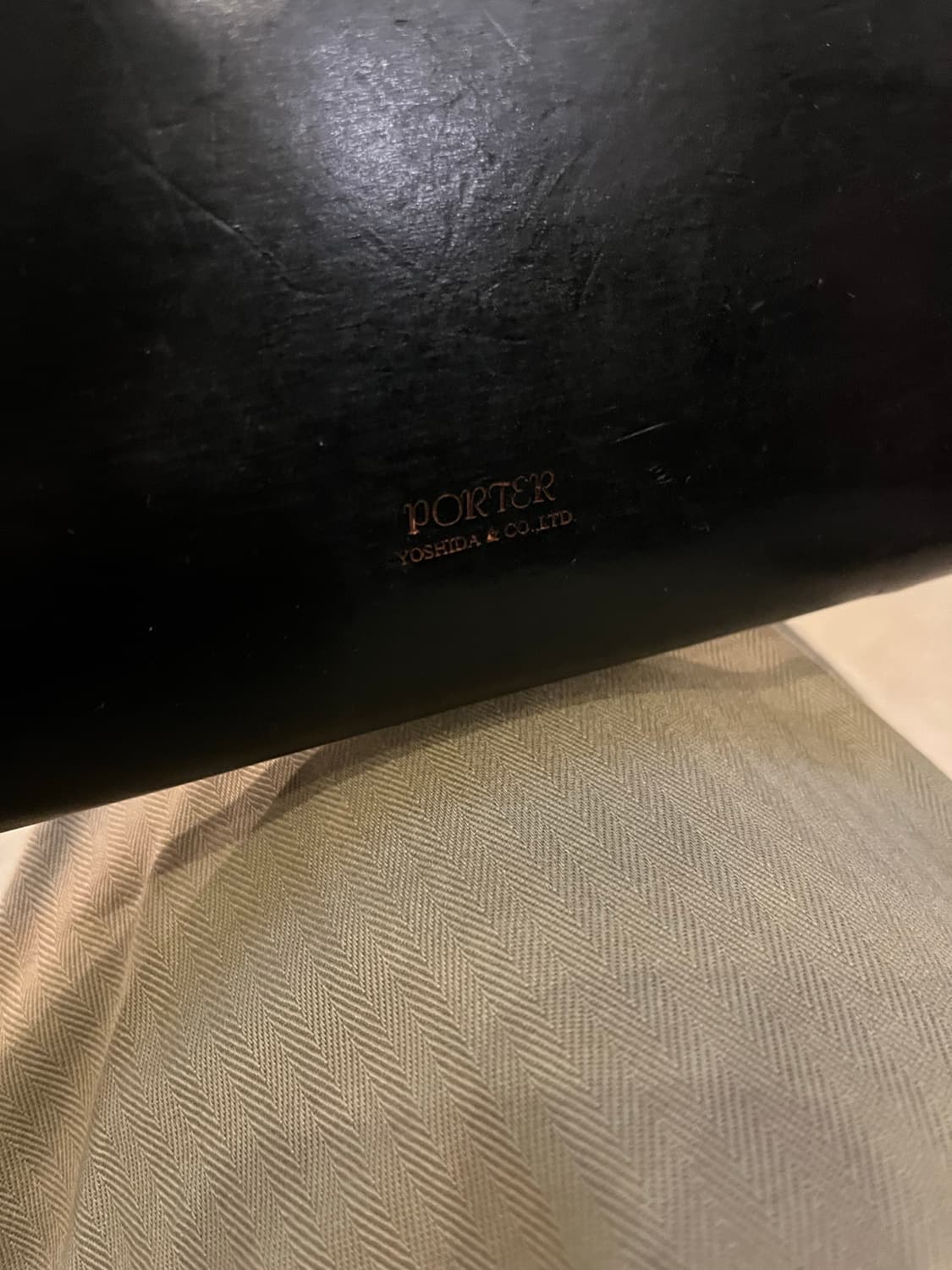 빈티지 PORTER 통가죽 클러치 상품이미지3