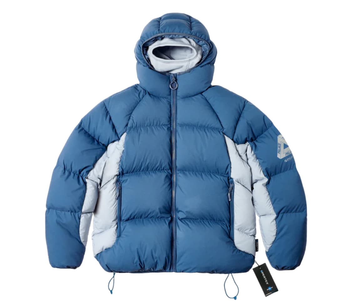 팔라스 퍼텍스 매트 바라클라바 푸파 블루 패딩 상품이미지1