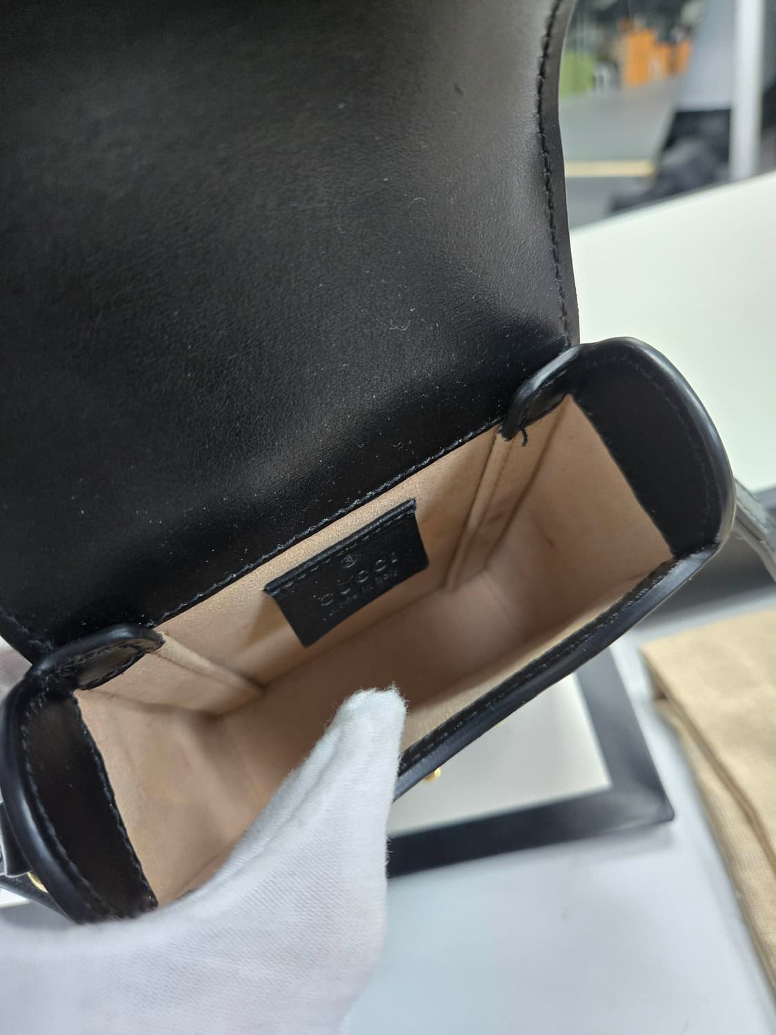 [A급컨디션]구찌 홀스빗 폰 홀더백 상품이미지7