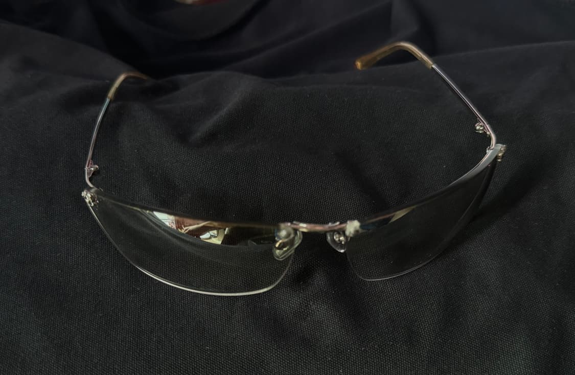 Versace Geek Chic Rimless Sunglasses 상품이미지2