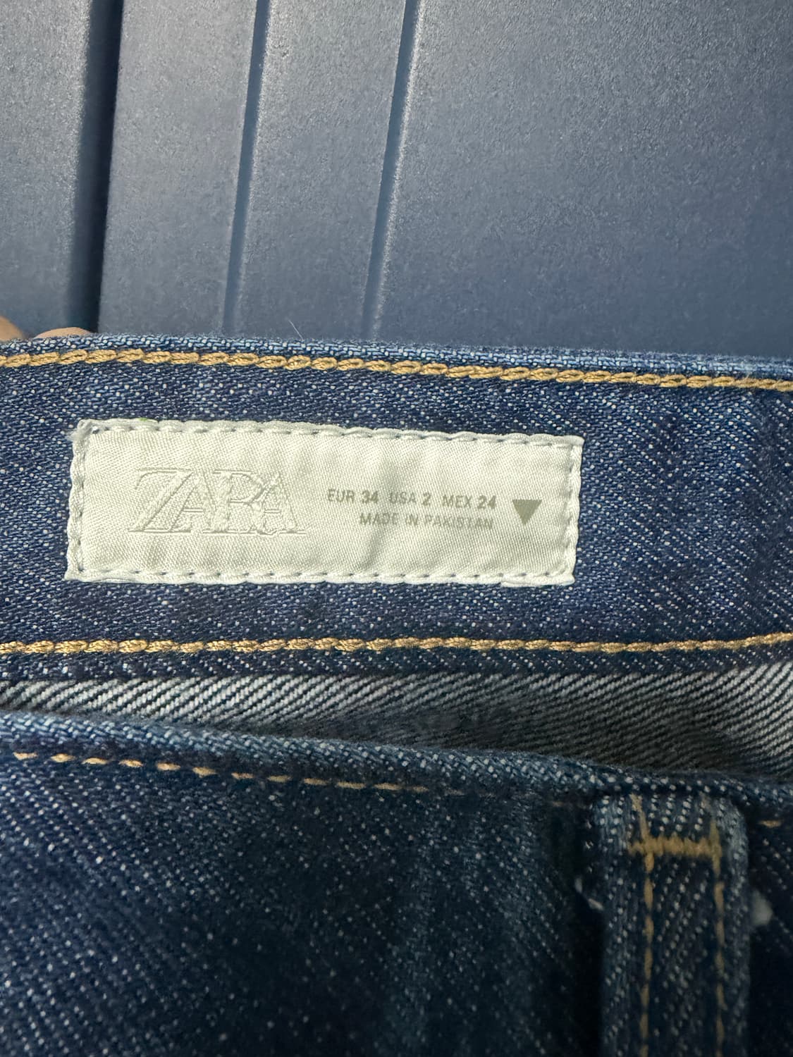 자라 말발굽 배기커프진 핏 데님 상품이미지4