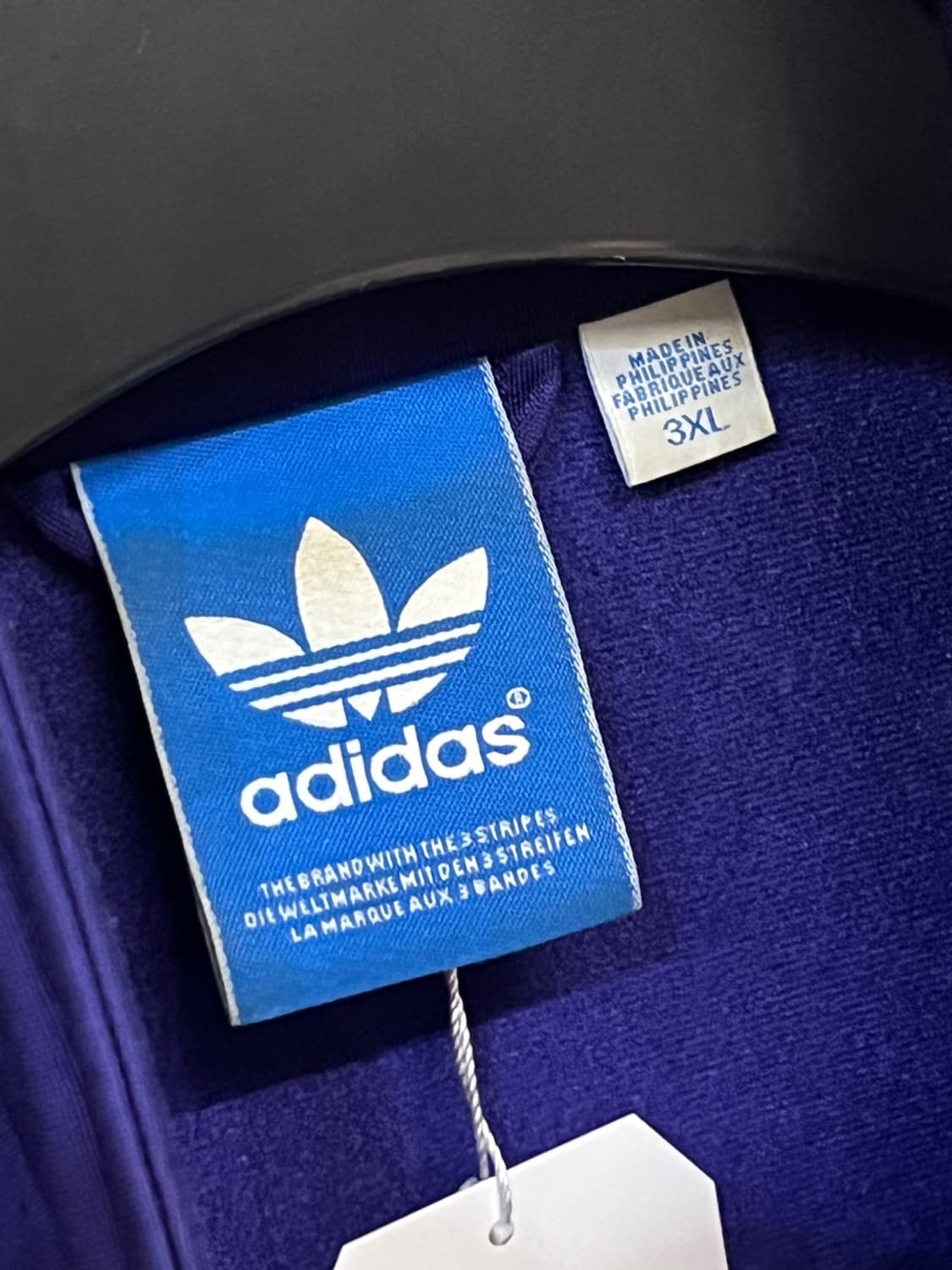 아디다스 퍼플 파이어버드 트랙 탑 져지 상품이미지6