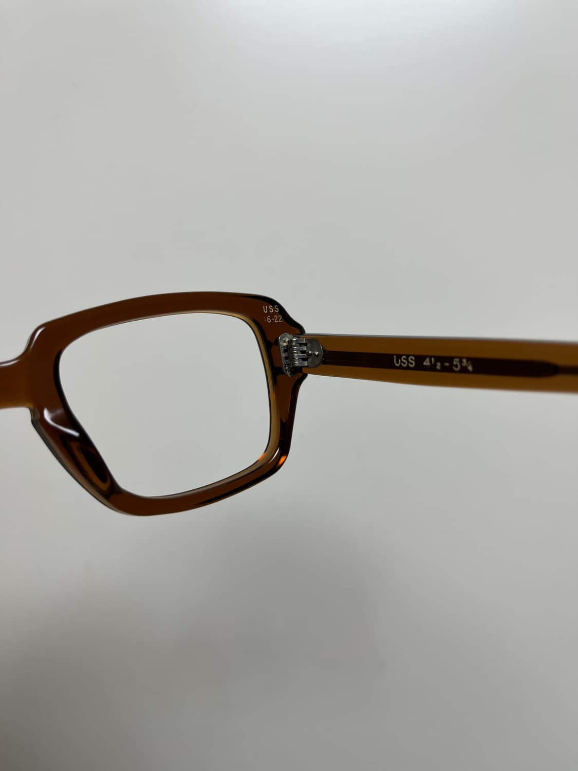 80s Uss 미군 보급 안경 3세대 옵티컬 46-22 사이즈 상품이미지2