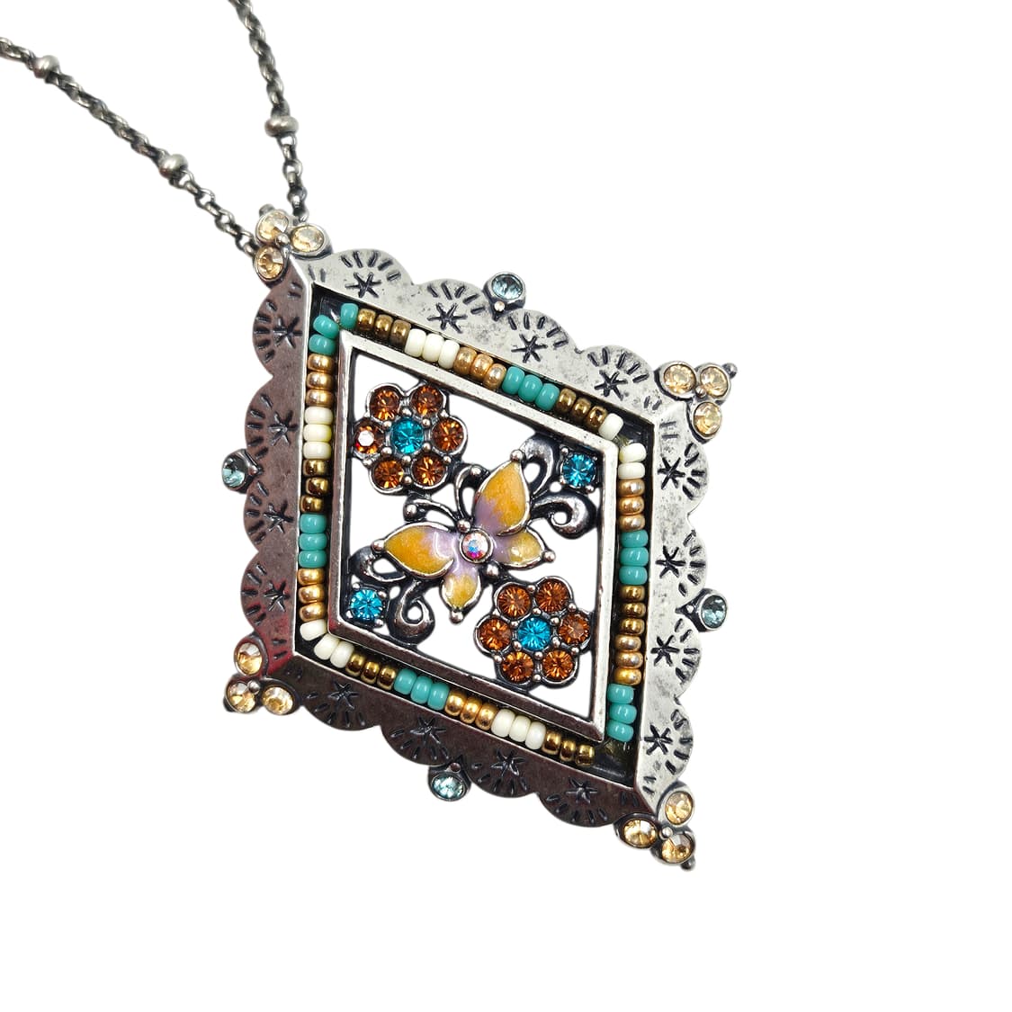 00s 안나수이 보헤미안 빅 다이아 목걸이 상품이미지3