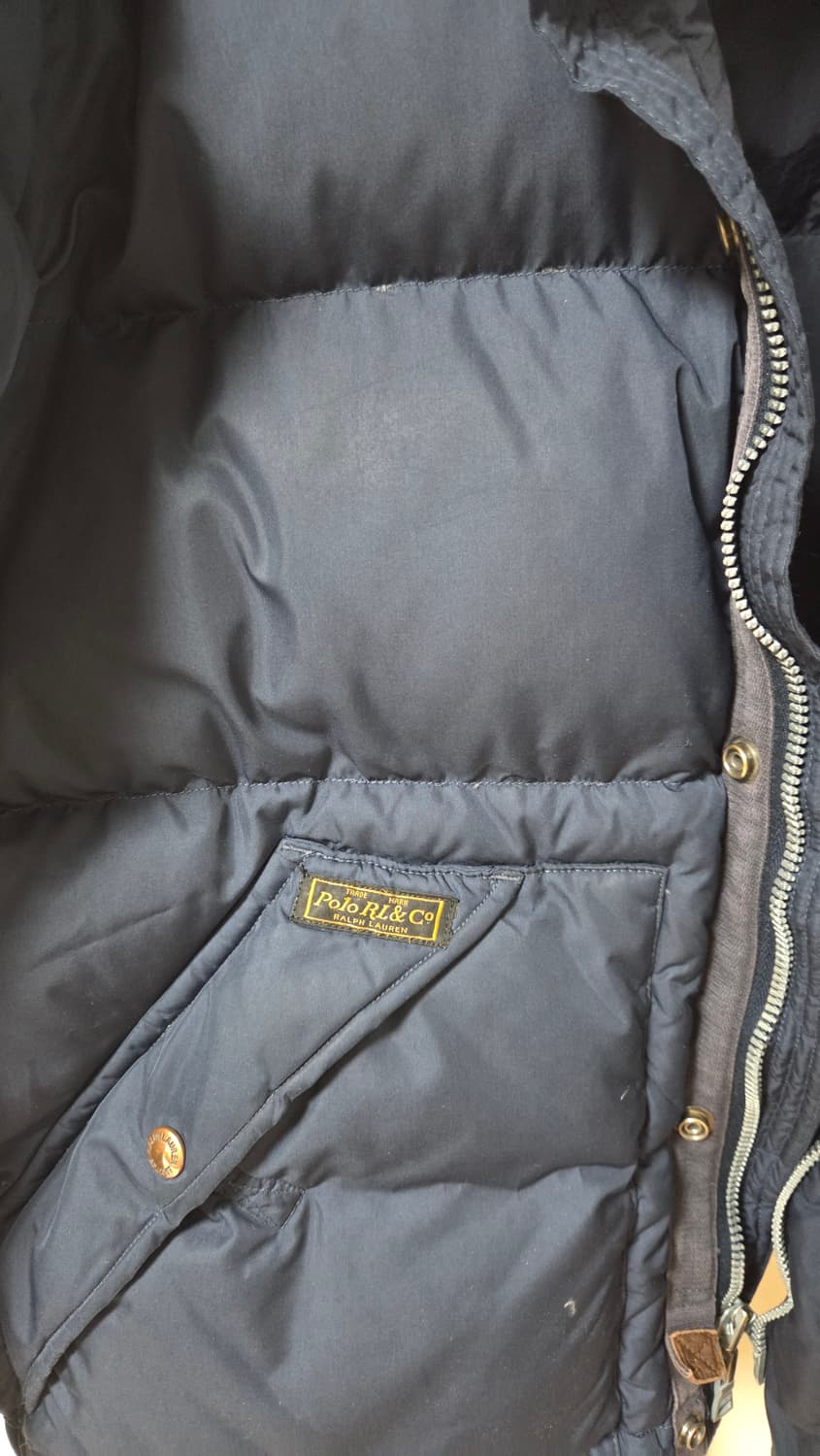 폴로 랄프로렌 네이비 후드 다운 패딩 상품이미지7