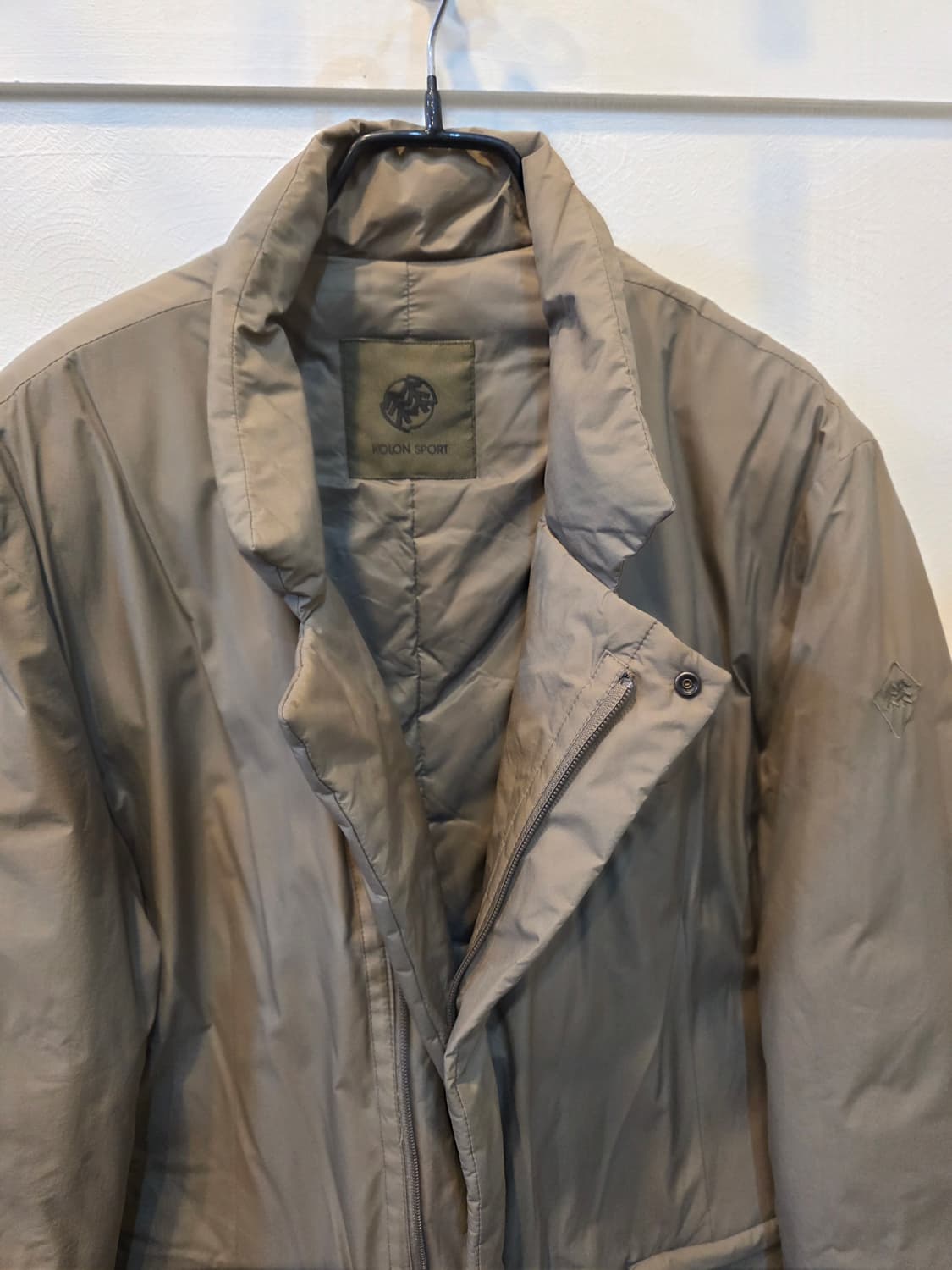 코오롱스포츠 베이지색 패딩 자켓 상품이미지8