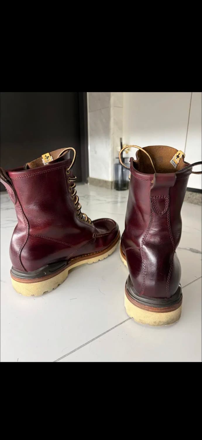 [M9, 270] VISVIM 비즈빔 홀텀 목토 레드윙 헌츠맨 상품이미지6