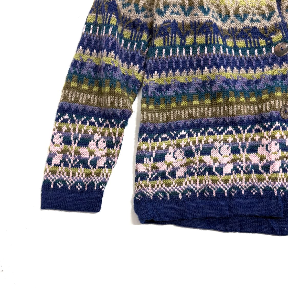 알파카 하우스 울 니트 가디건 (Made in Peru) 상품이미지5