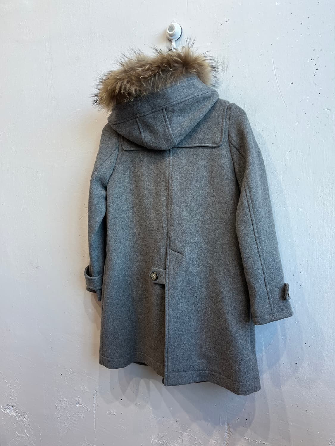 빔즈 라쿤퍼 울 더플 코트 우먼즈 상품이미지3