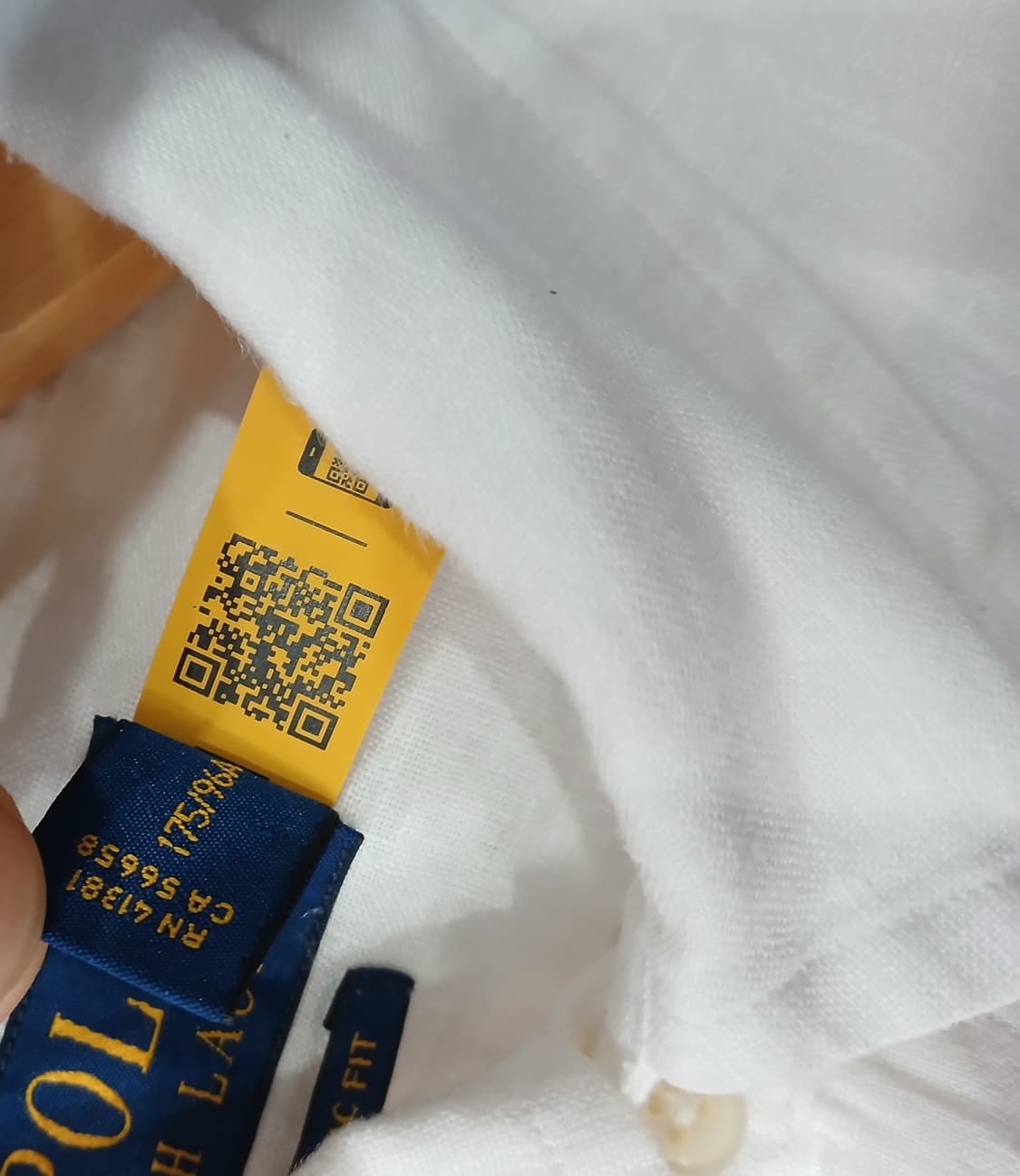 랄프로렌폴러 화이트린넨셔츠 상품이미지8