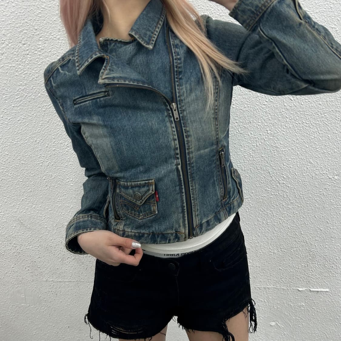 리바이스 데님 집업 자켓 상품이미지2
