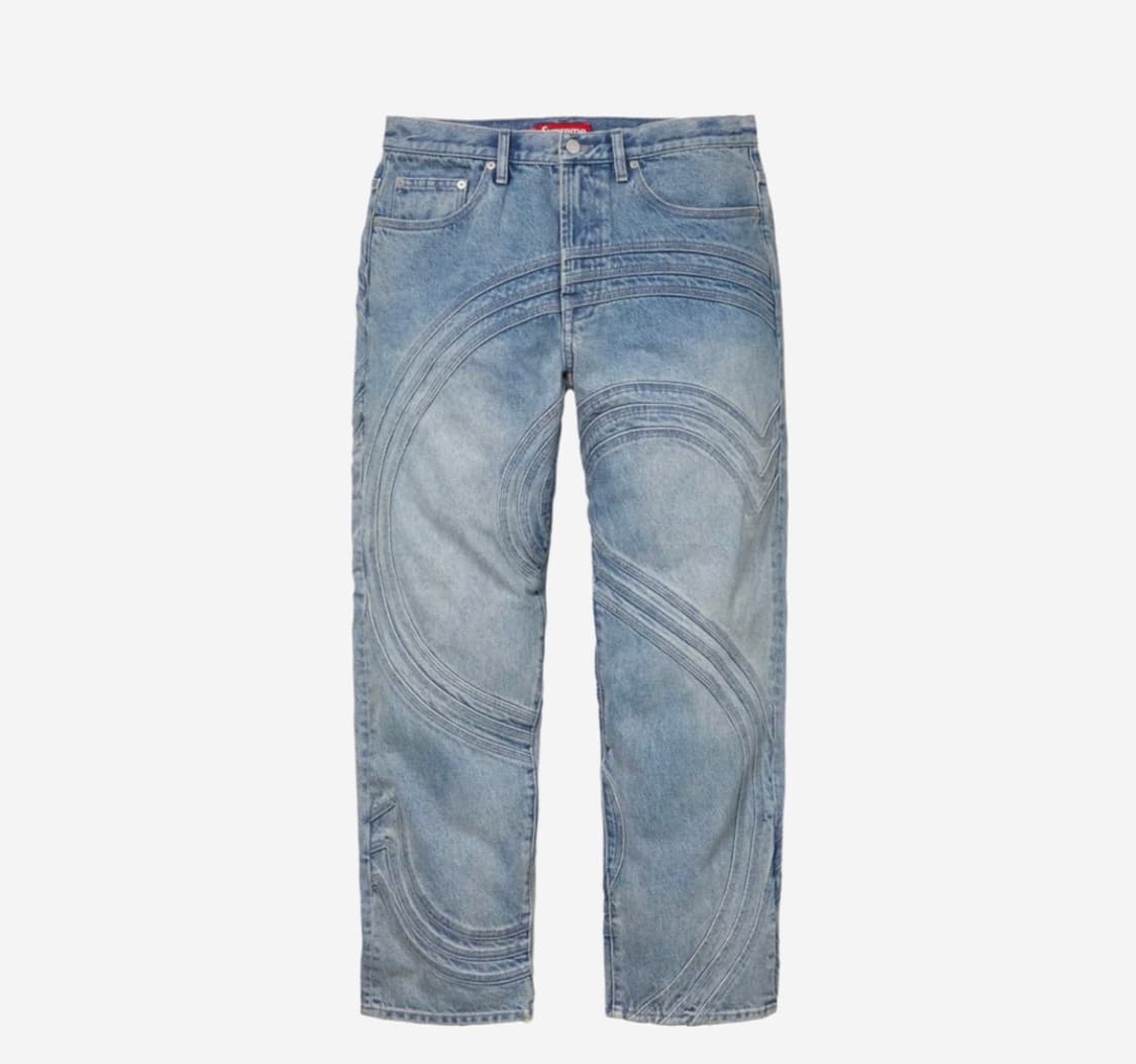 34) Supreme S Logo Loose Fit Jean 상품이미지1