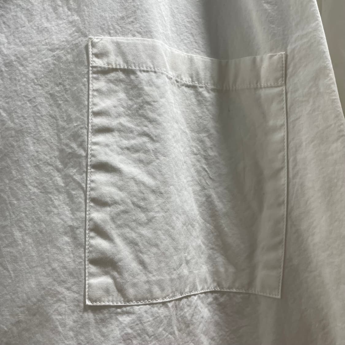 써네이/ 브이넥 립 풀오버 셔츠/ XL 상품이미지4