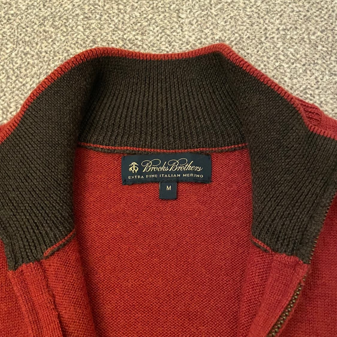 브룩스 브라더스 메리노 울 니트 베스트 상품이미지5