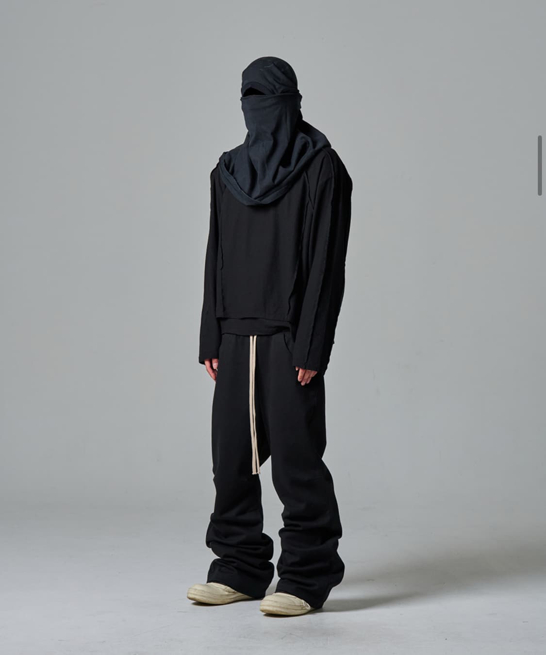 Wapworks 플레어 레이어드 스웻팬츠 상품이미지1