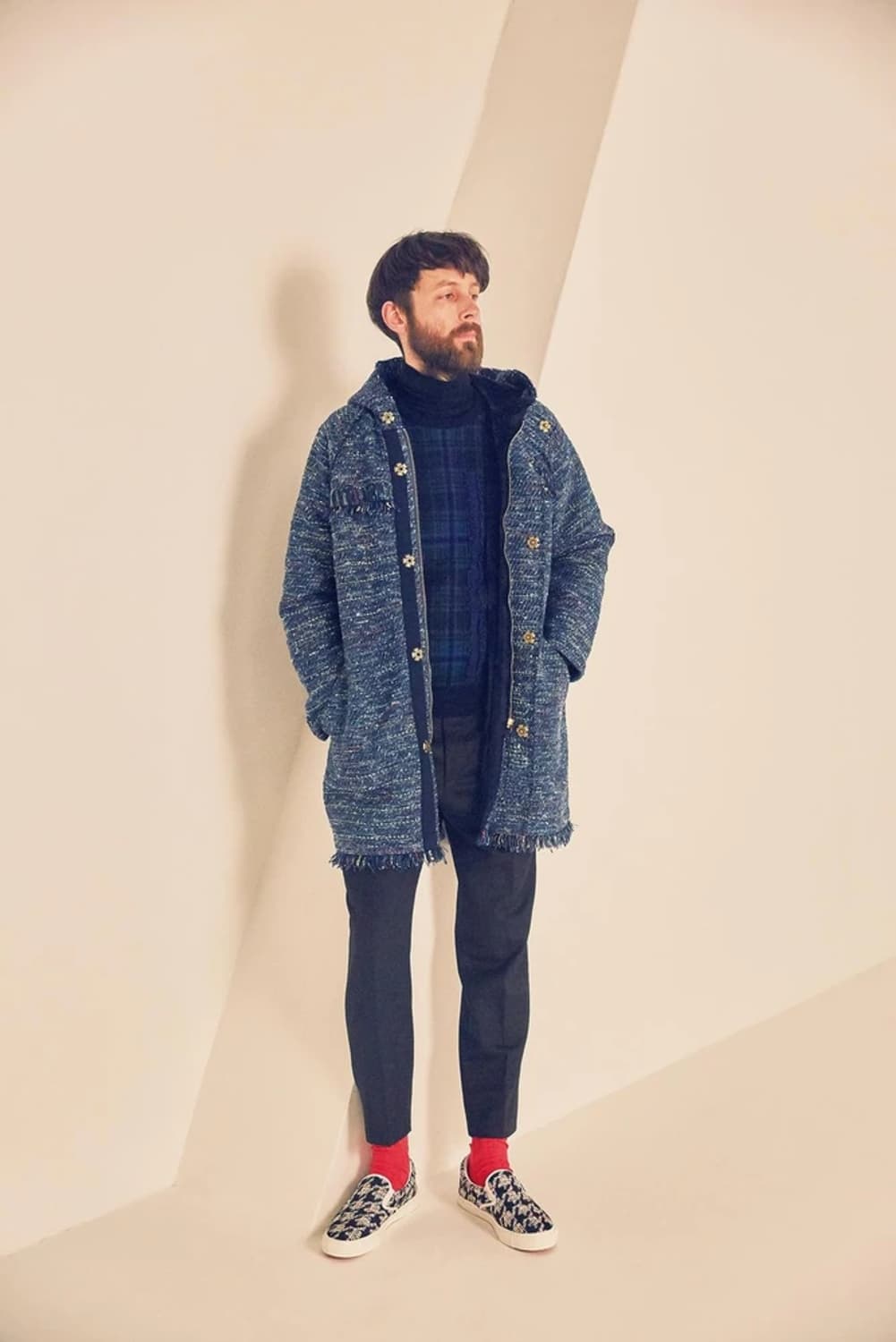 COOHEM Japan 밀리터리 트위드 코트 PN6139 상품이미지2