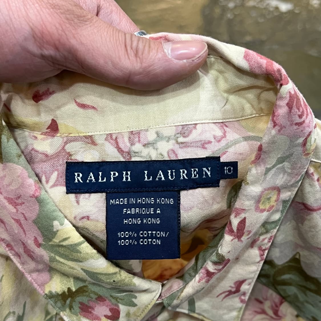  폴로랄프로렌 플라워 패턴 웨스턴 셔츠 y14383 상품이미지5