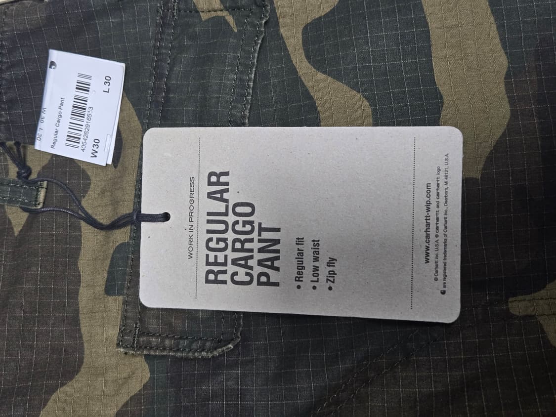 [판매](30)칼하트 콜룸비아 레귤러 카고 팬츠 - 카모 상품이미지3
