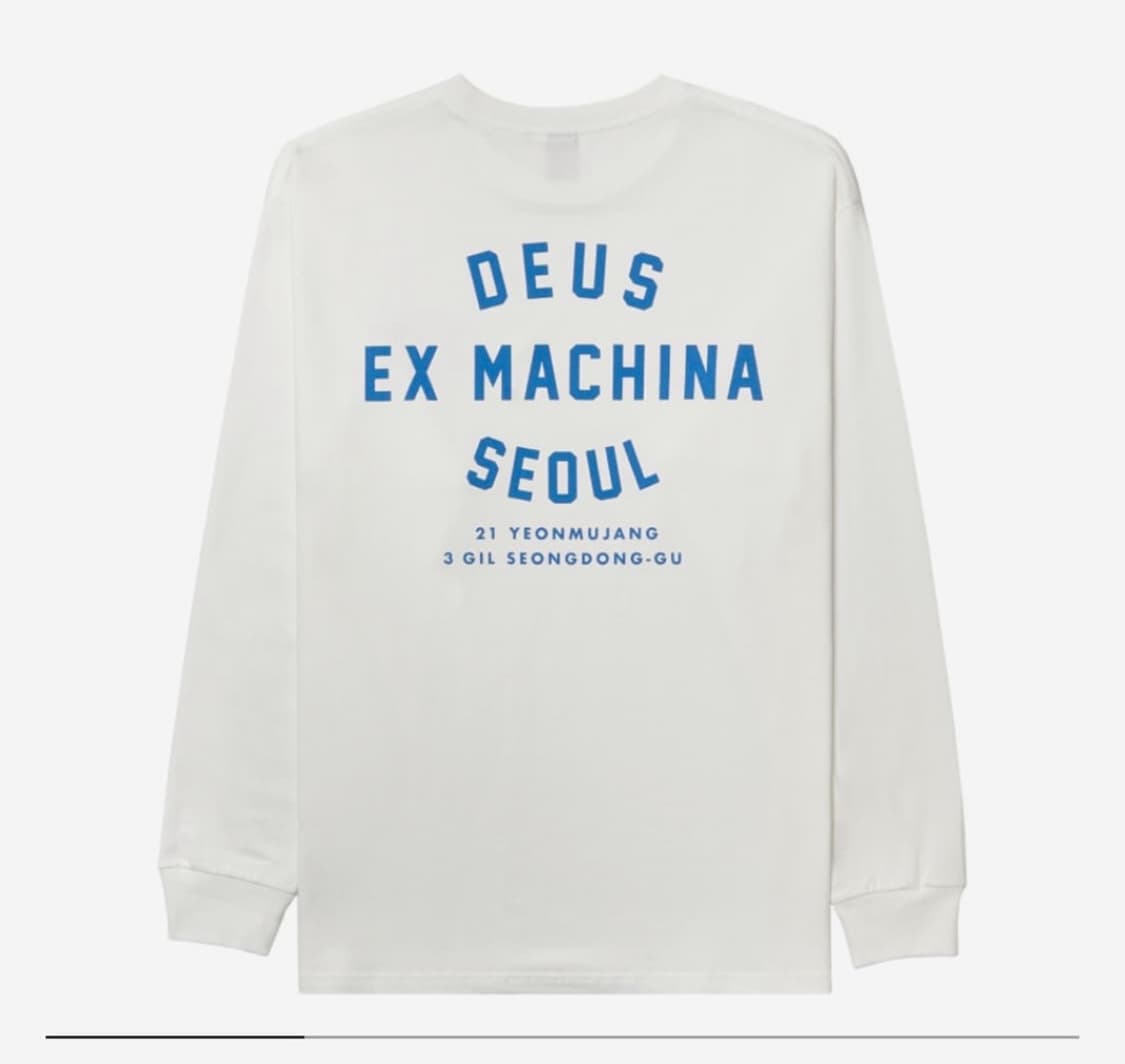 데우스 엑스 마키나 성수 미드나잇 블루 XL 롱슬리브 상품이미지1