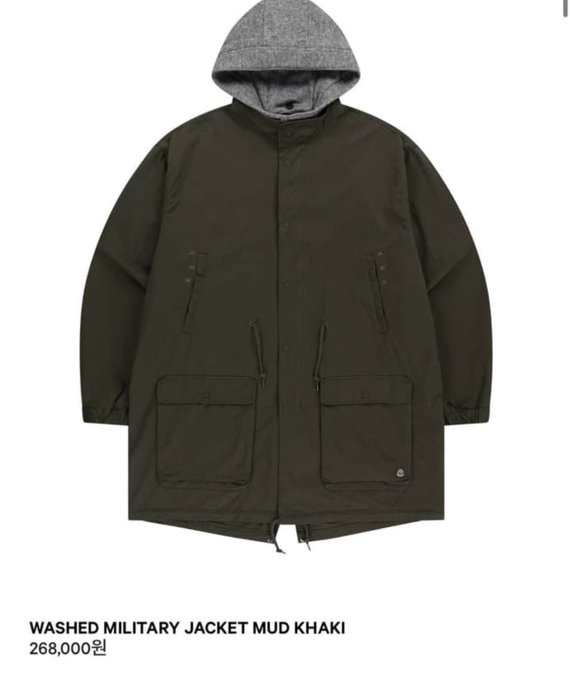 코이세이오 밀리터리 야상 자켓 카키 판매합니다 상품이미지1