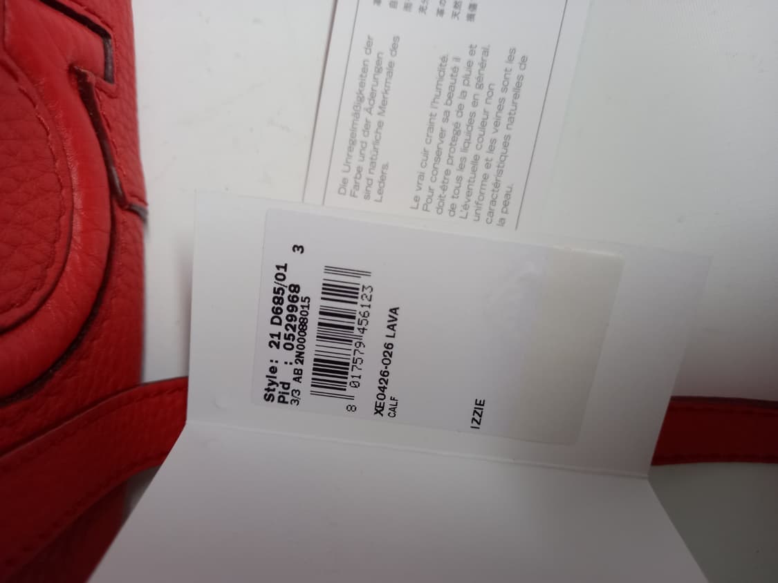 페레가모 ferragamo 주황 레더 간치니 토트겸숄더 상품이미지9