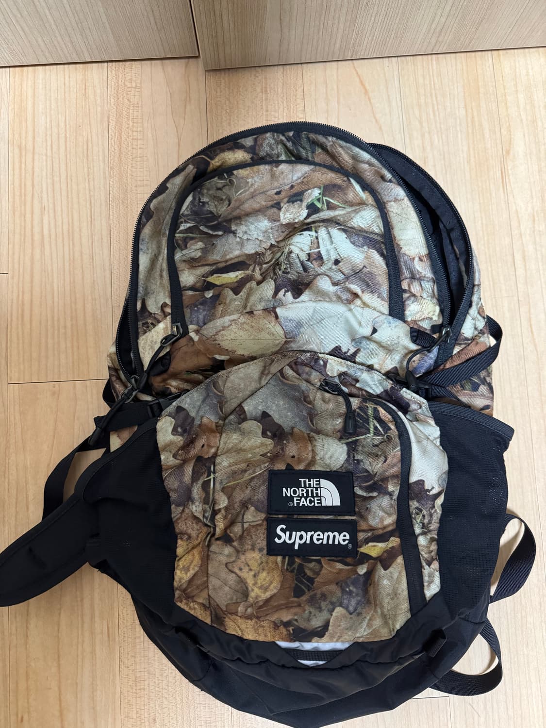 슈프림 노스페이스 낙엽 백팩 상품이미지1