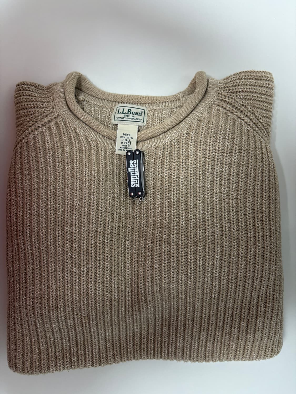 90년대 엘엘빈 llbean 롤넥 니트 라지 사이즈 상품이미지4