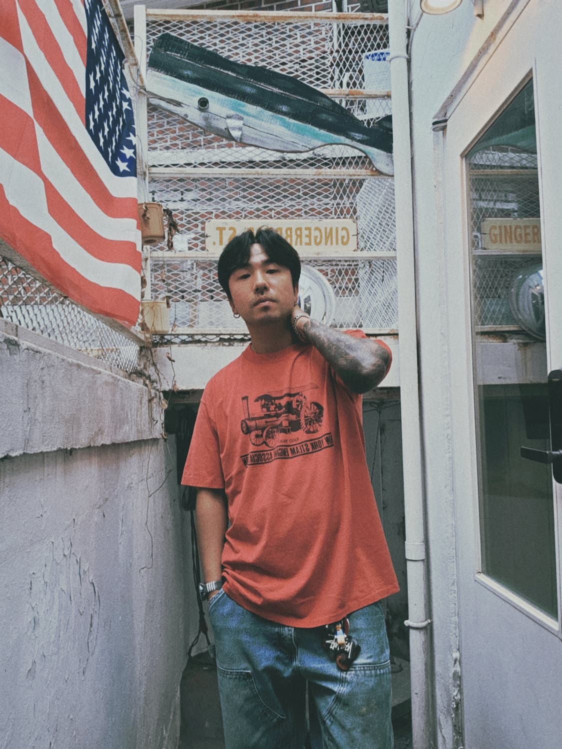 90s usa 헤인즈 Hanes 티셔츠 상품이미지1