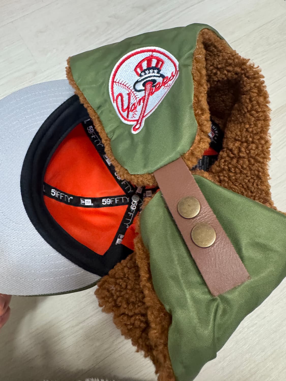 MLB x 알파 인더스트리 뉴욕 양키스 5950 도그이어 캡 상품이미지7