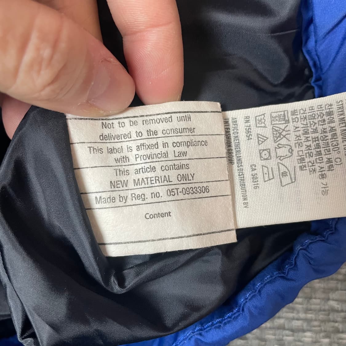 아베크롬비 블루 패딩 조끼 S 상품이미지8