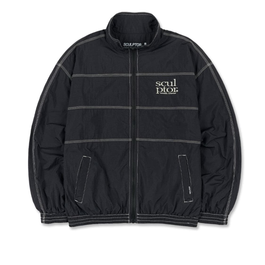 스컬프터 Triple Stitched Windbreaker Black 상품이미지1