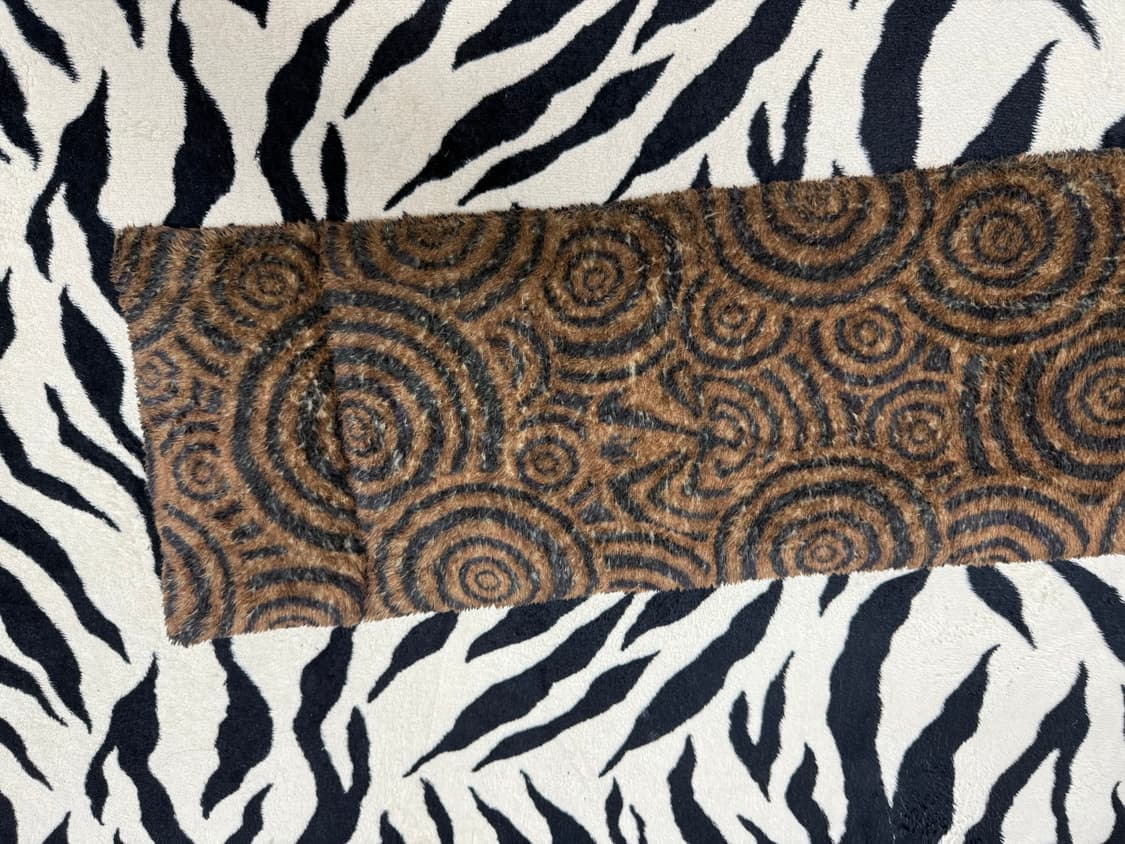 [os] 캐피탈 KESA 메이즈 무늬 플리스 머플러 상품이미지4