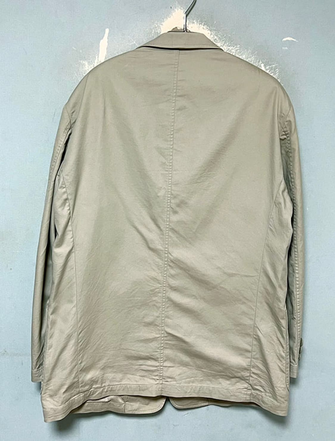 입생로랑 남자 블레이저 코튼 3버튼 캐주얼 춘추 솔리드 L 100-105 상품이미지2