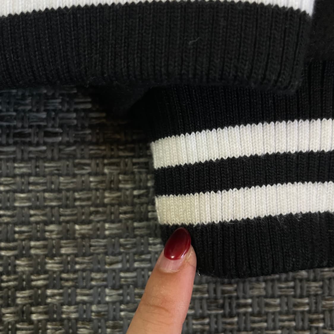  블랙베어 블랙 라인 바시티 자켓 XL 상품이미지6