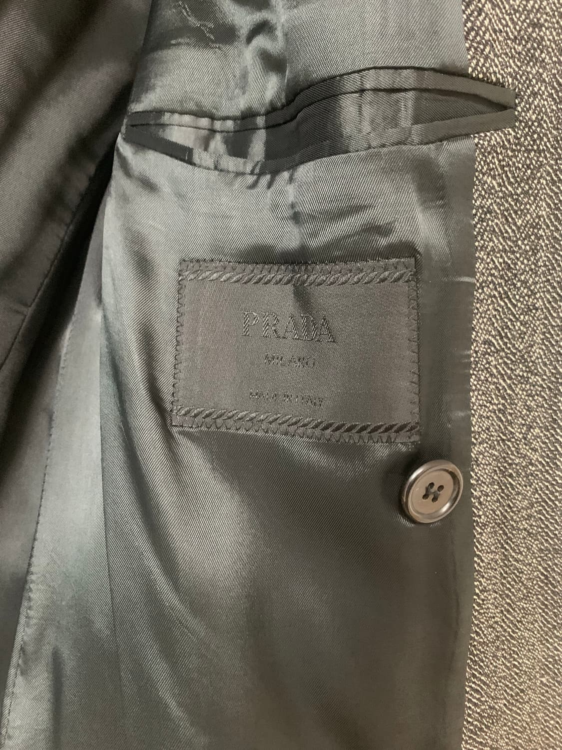 프라다 05런웨이 쉐브론 더블코트 48 상품이미지5