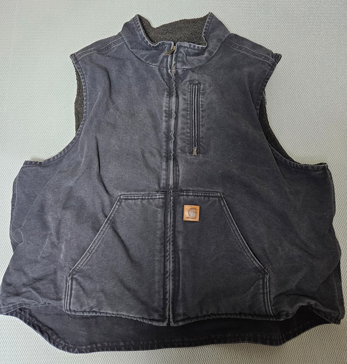 빈티지칼하트 칼하트 샌드스톤 베스트 2XL 블랙 상품이미지1