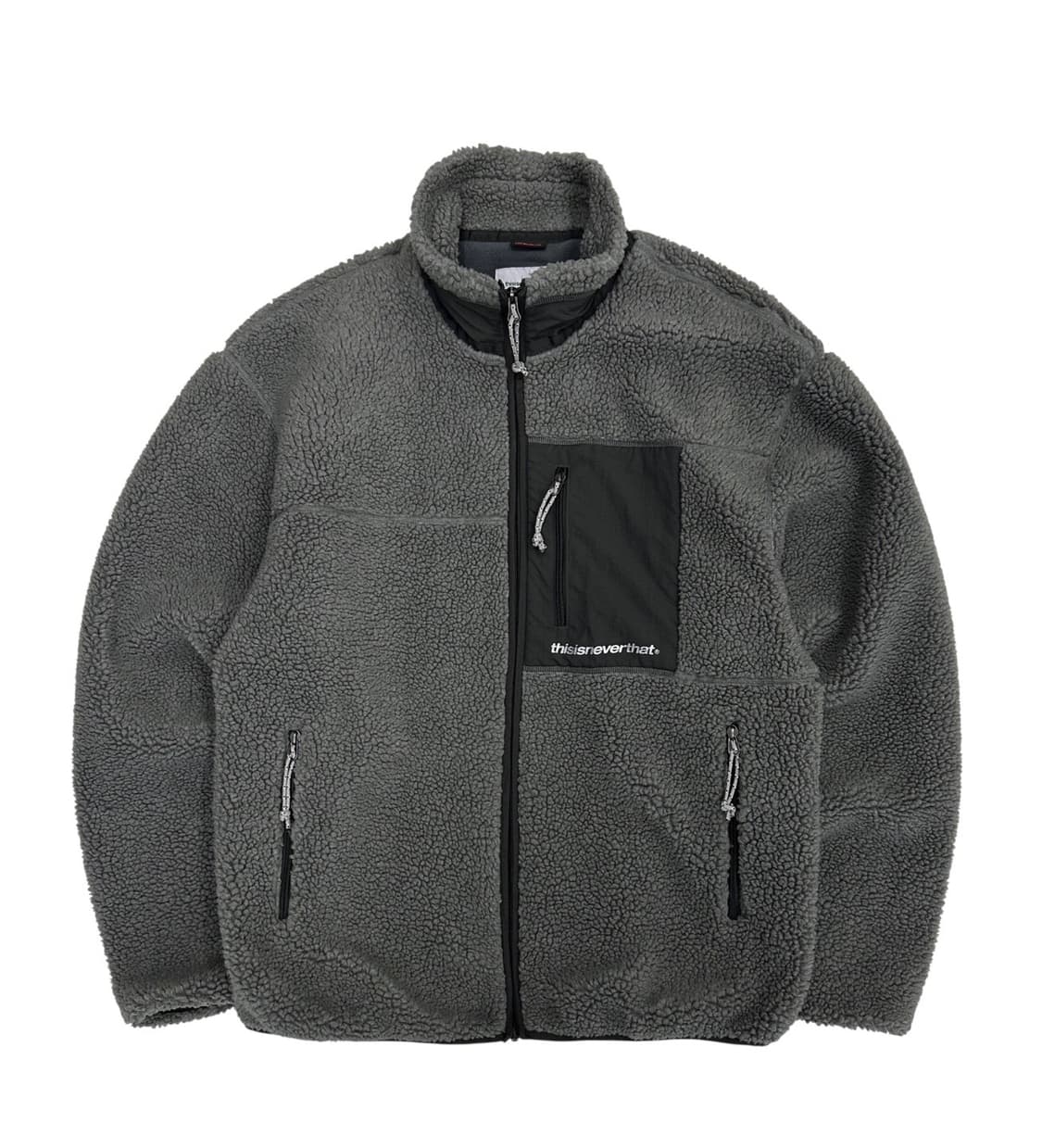 디스이즈네버댓 플리스 차콜 (XL~2XL) 상품이미지1
