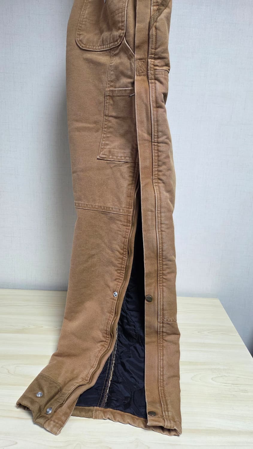 칼하트 102743 브라운 오버롤 멜빵바지 상품이미지6