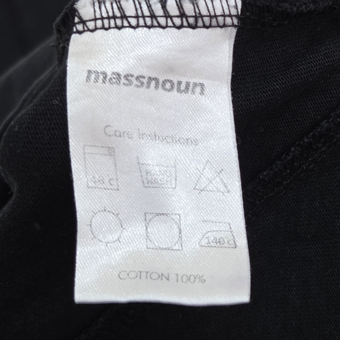 Massnoun 매스노운 X 크로스 인시전 반팔티  상품이미지5