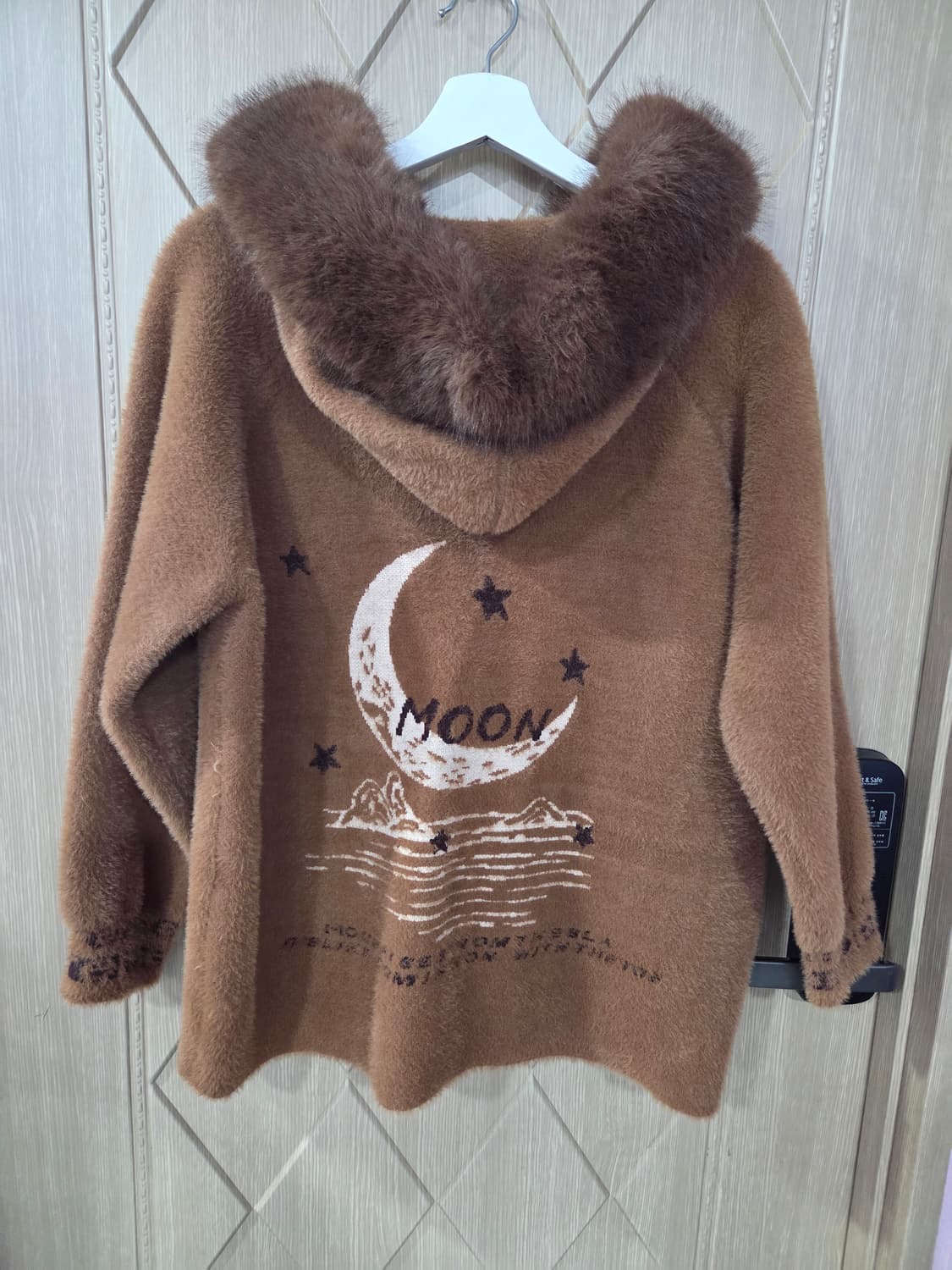 브라운 퍼 카라 자켓 상품이미지2