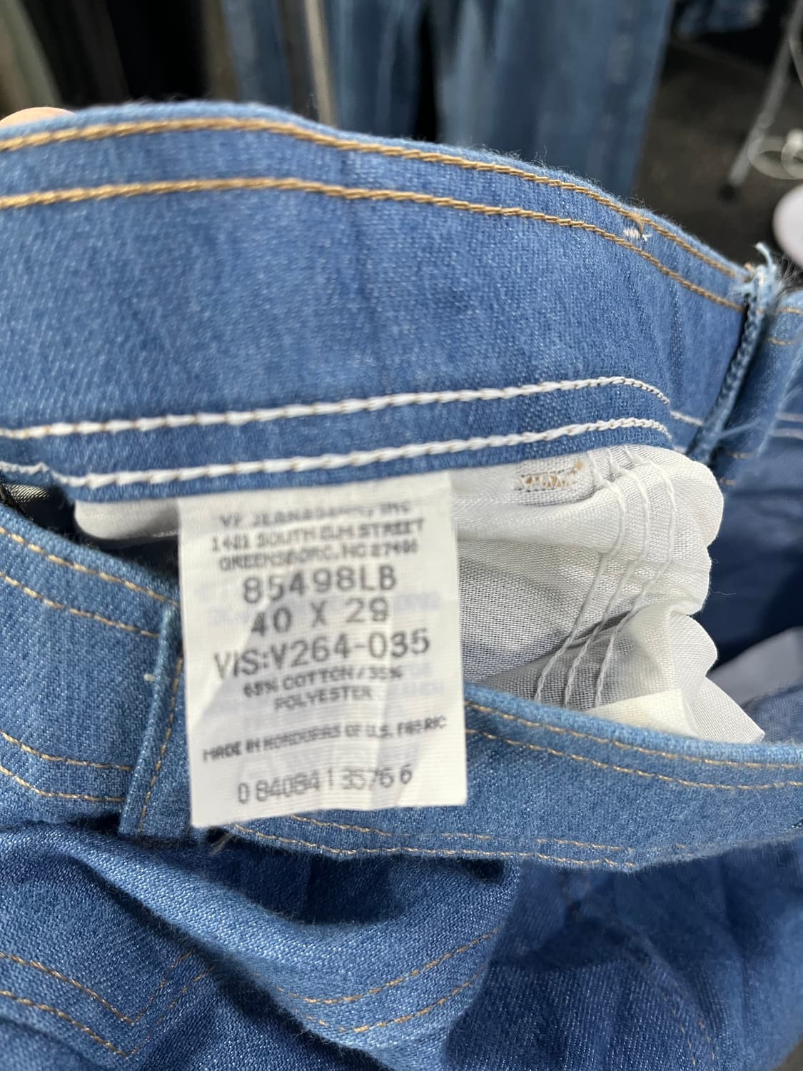 랭글러 데님팬츠 40x29 사이즈 40사이즈 상품이미지3